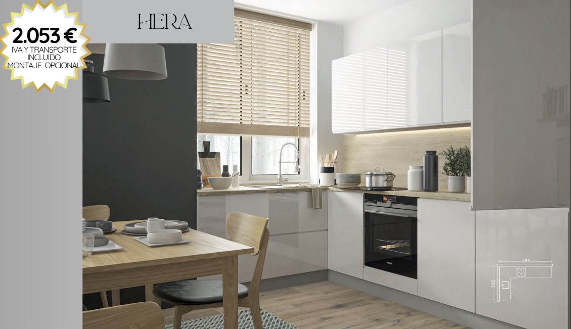 Cocinas – Diferentes acabados disponibles, personalizable a tu espacio