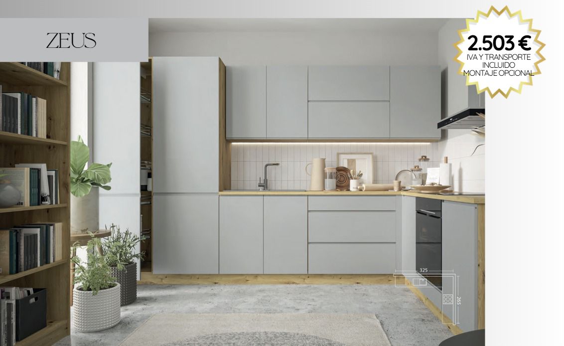 Cocinas – Diferentes acabados disponibles, personalizable a tu espacio