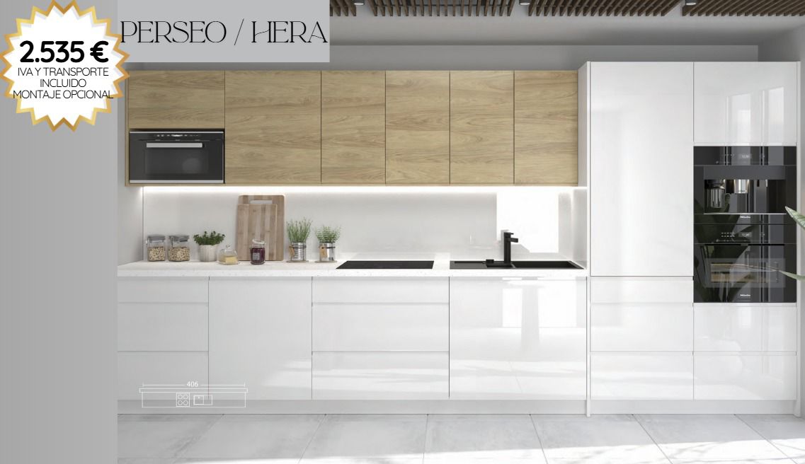 Cocinas – Diferentes acabados disponibles, personalizable a tu espacio