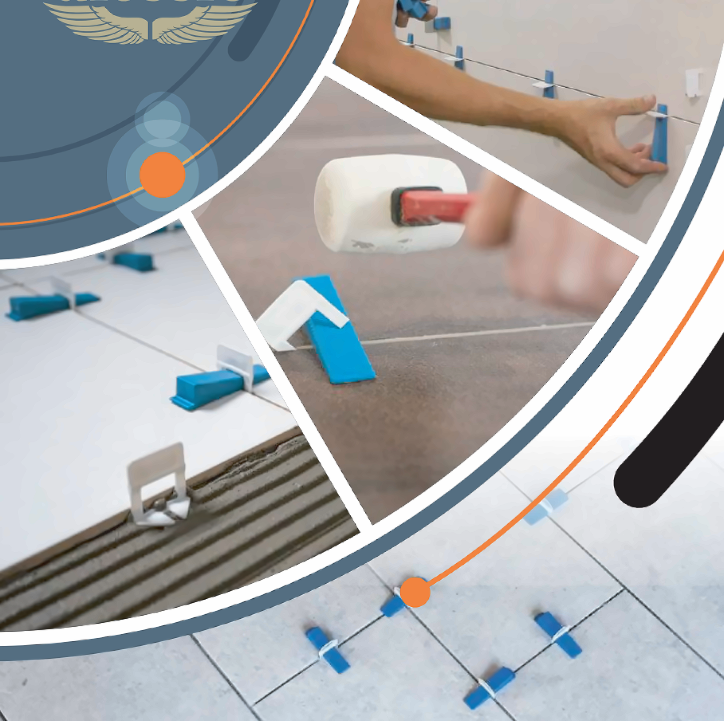 Clips Niveladores XL – Sistema de Nivelación Profesional | Bolsa de 100 unidades