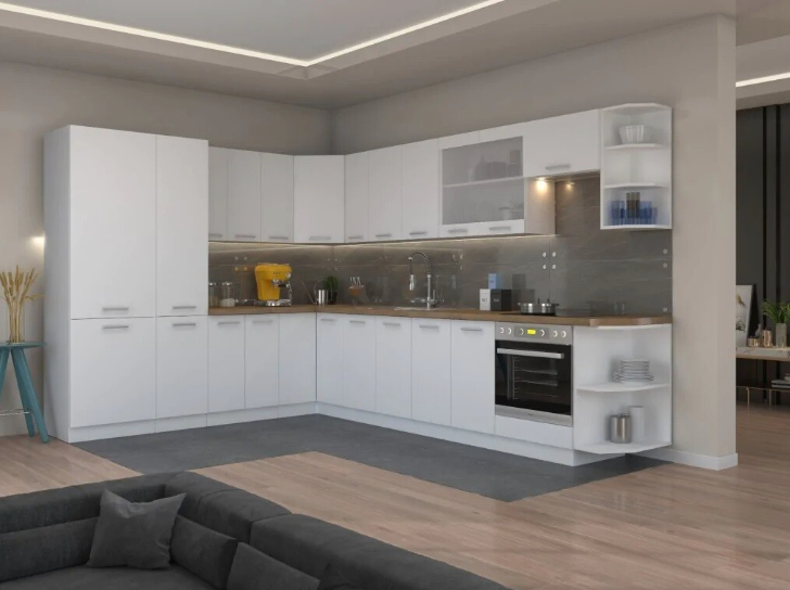 Cocina Martina – Diseño en blanco mate, personalizable a tu espacio