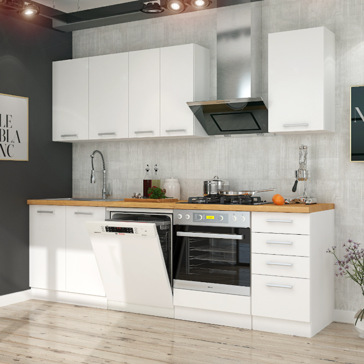 Cocina Martina – Diseño en blanco mate, personalizable a tu espacio