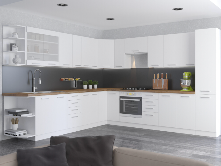 Cocina Martina – Diseño en blanco mate, personalizable a tu espacio