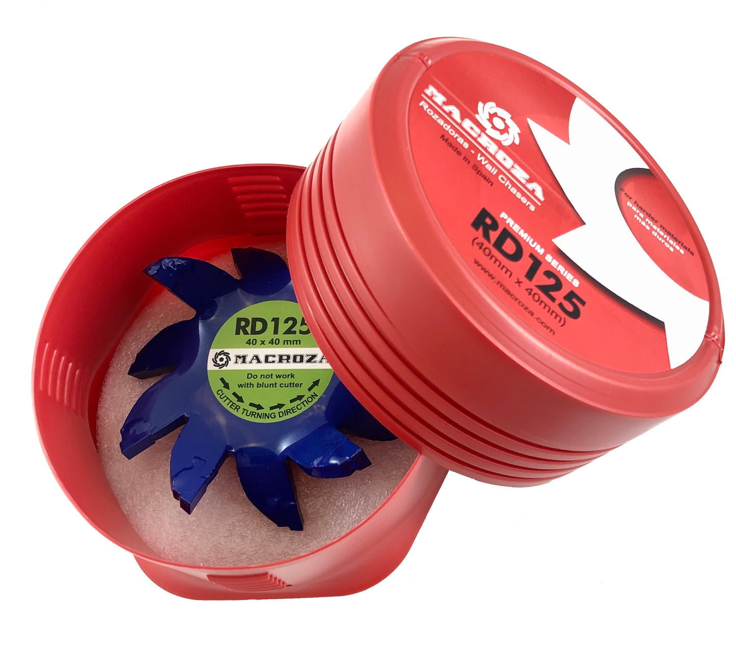 Fresa Macroza RD 125 (40 × 40 mm) - Compatible con SC300 PRO