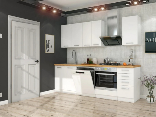 Cocina Martina – Diseño en blanco mate, personalizable a tu espacio