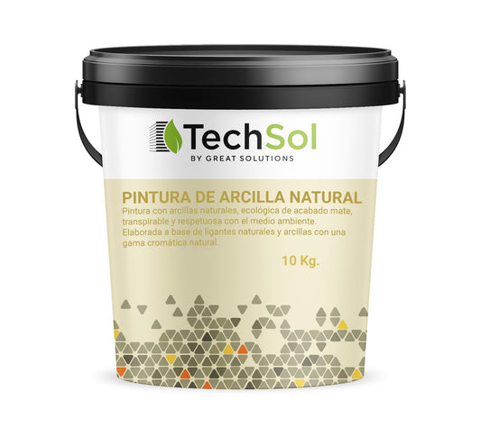 Pintura de arcilla natural para interior 10kg – Ecológica, transpirable y sin COVs