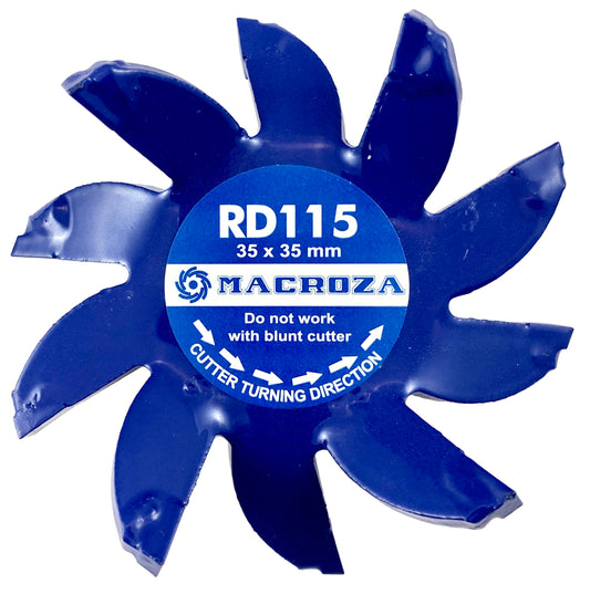 Fresa Macroza RD 115 (35 × 35 mm) - Compatible con SC300 PRO
