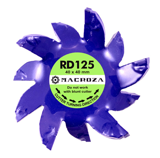 Fresa Macroza RD 125 (40 × 40 mm) - Compatible con SC300 PRO