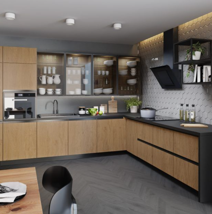 Cocina Victoria – Diseño en roble, personalizable a tu espacio