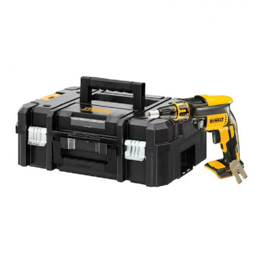 Atornillador Pladur XR 18V sin cargador/batería con maletín TSTAK DCF620NT-XJ